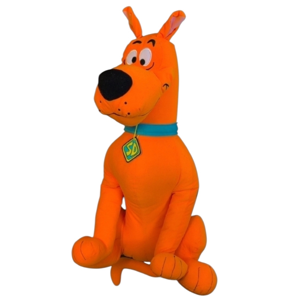 Large Bright Orange Scooby-Doo Plush – Toy Factory Collectible